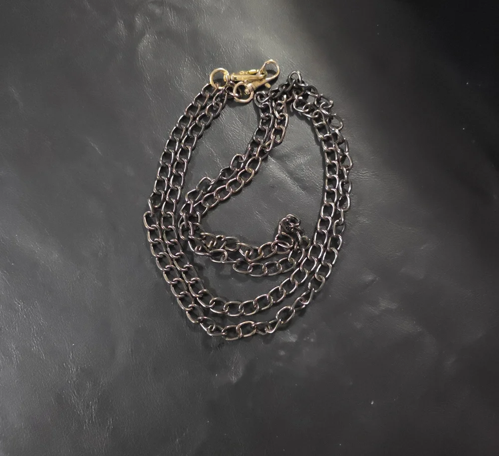 Black Metal Chain Strap/ Belt - Women Accessories